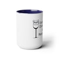 thumbnail image 3 of Pug Wine Rescue Coffee Mug,15oz,Dog Lover Gift,Coffee Lover Gift for Her, 3 of 4