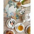 thumbnail image 4 of Sea Turtle Coastal Kitchen Dish Towels for Drying Dishes Set of 4, Summer Nautical Starfish Coral Beige Waffle Weave Microfiber Hand Tea Bathroom Towels Quick Dry & Absorbent Towel 15.7x23.6, 4 of 7