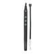 thumbnail image 1 of Correa de guitarra de cuero con doble costura de 3 pulgadas, ajustable Negro, 1 of 7