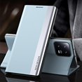 thumbnail image 2 of Thin Slim Flip Case for Xiaomi 13 Pro with Stand, Business PU Leather Shockproof Protective Phone Cover Case for Xiaomi 13 Pro CX Light Blue, 2 of 11