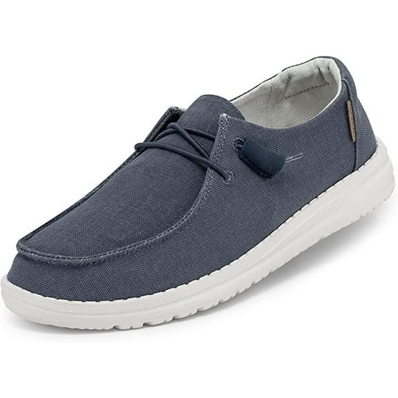 Hey Dude Womens Wendy Loafer - Chambray Navy/White