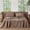 Brown, variant on MooMee Flat Sheet Only 100% Washed Cotton Linen Like Textured Breathable Lightweight (Tannish Linen Grey, King 108" x 102")