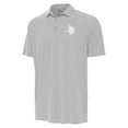 thumbnail image 2 of Men's Antigua  Gray Minnesota Vikings Twine Polo, 2 of 4