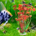 thumbnail image 3 of Visland Simulated Water Plants Aquarium Reptile Tank Plastic Artificial Grass Model Ornament Fish Tank Terrarium Decorations Realistic Landscape Decor, 3 of 7