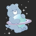 thumbnail image 2 of Toddler's Care Bears Sweet Dreams Bear Hugging Saturn  Graphic Tee Black 2T, 2 of 3