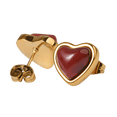 thumbnail image 3 of LuckyLy Juego de Joyería para Mujer de Corazón con Piedras Naturales, Set Collar y Aretes Acero Inoxidable con Baño Oro 14k – Regalos para Mujer Navidad y Regalos para Mamá Día de rojo Unitalla, 3 of 7