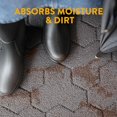 thumbnail image 2 of Tapis de Porte avant Intérieur Extérieur, 24 Pouces x 36 Pouces Antidérapant Absorbant Résistant à la Saleté, Tapis de Bienvenue Lavable Profil Bas pour Entrée Animaux et Chiens, Gris Foncé, 2 of 4