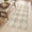 Beige-2' X 4' (Rectangular), variant on Checkered Print 2x3 Samall Area Rugs For Entryway  Washable Stain Resistant Kitchen Rug Non Slip Ultra Thin Bath Mat Plaid Moroccan Alfombra Bedroom Laundry Sink (brown/black)