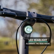 GOTRAX G5 High Speed Adult Electric Scooter, 500W 48V, 10 Air-Filled Tires, LED Headlight, Double Suspension, Grey