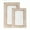 White/Beige, variant on Superior Inaya Striped Shag Washable Bath Rug, Set of 2, Large, White/Beige
