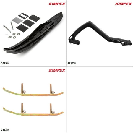 Salomon Touring Skis - Kimpex - Arrow Ski Kit - Black, Ski-Doo Grand Touring 550F 2010-15 Black #KK00001989_8