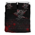 thumbnail image 3 of Juego De Cama Vikingo El Cuervo De Odín Runa Sangre Rlt12, 3 of 6