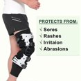 thumbnail image 4 of Knee Brace Undersleeve Closed Patella Protects Skin From Abrasions And Irritations, Comfortable, Breathable, Flexible, Non Slip, 4 of 5