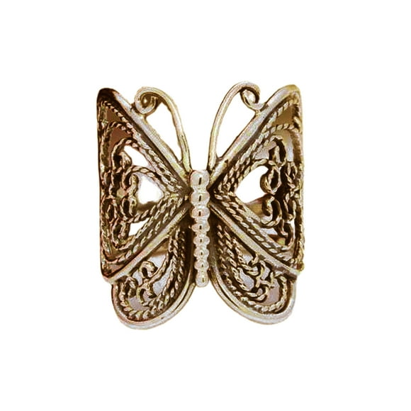 Fine Gold Butterfly Rings