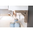 thumbnail image 2 of BARNWOODUSA Set of 2 Farmhouse Corbels for Door Way Corners, Counter Top, Shelves 100% Up-Cycled Reclaimed Wood, 2 of 5