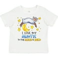 thumbnail image 3 of Inktastic I Love My Auntie to the Moon and Back Cute Sheep Boys or Girls Toddler T-Shirt, 3 of 5