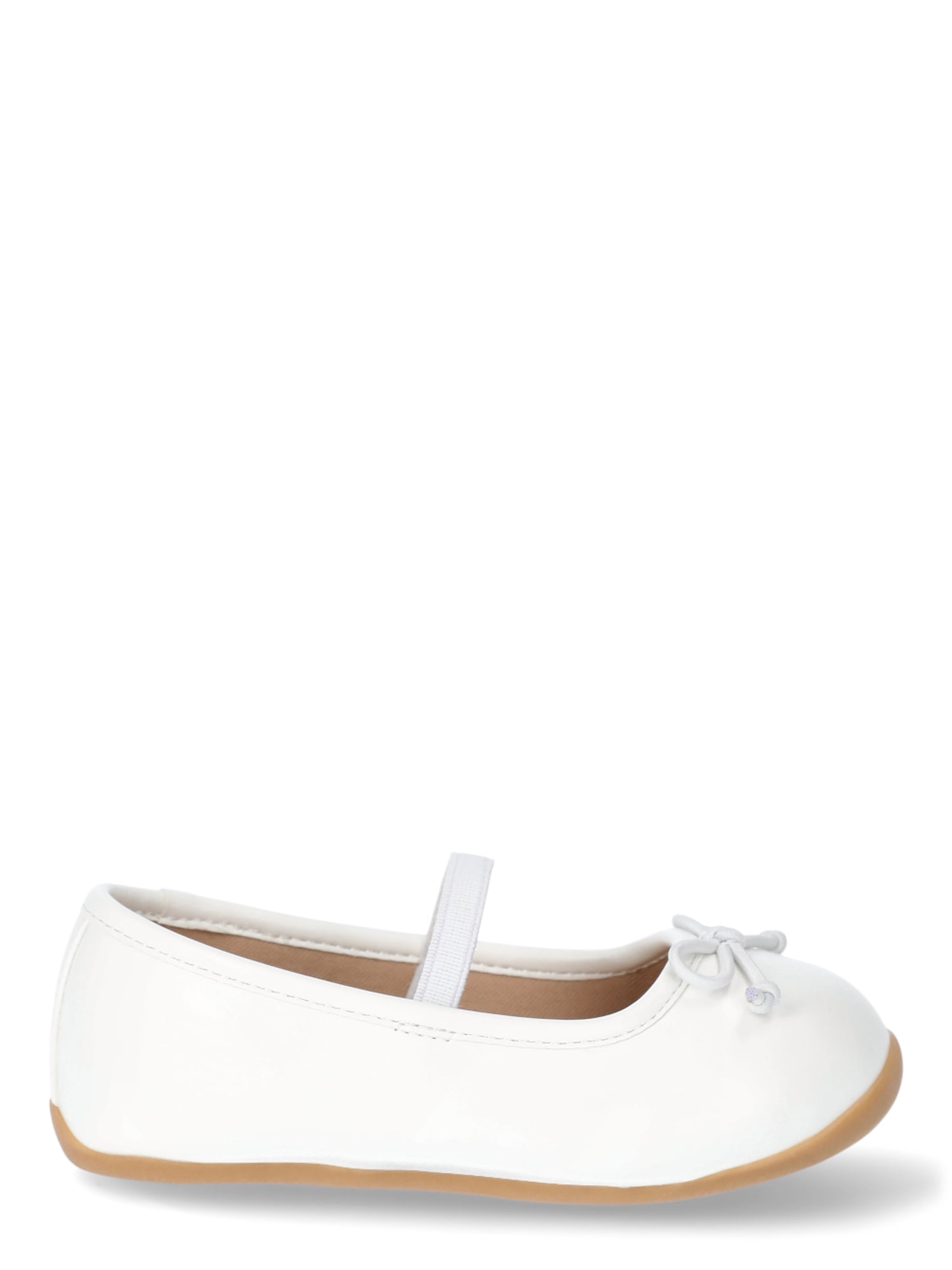 Wonder Nation Girls Bow Ballet Flats