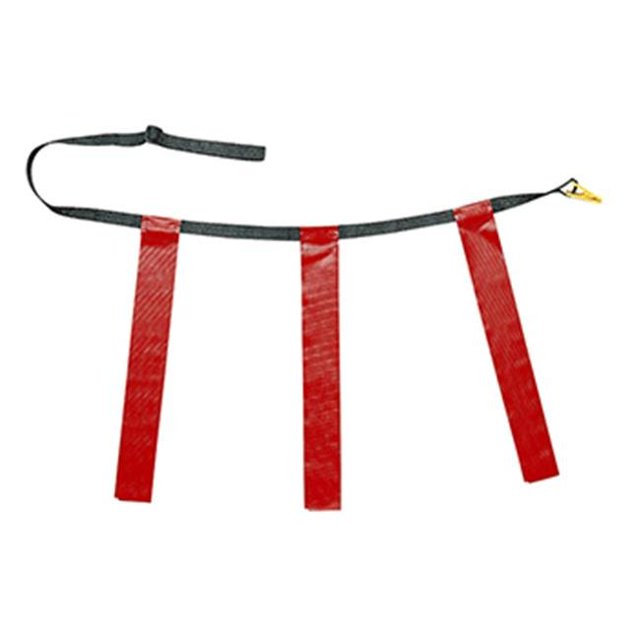 Ensemble de Football Triple Drapeau Rouge 12Pk Taille Adulte 32-39 Po