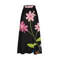 thumbnail image 4 of WXLWZYWL Maxi Skirts for Women Ankle Length Skirt Casual Long Skirt High Waisted Maxi Skirt Reg and Plus Size Skirt Long Skirt with Pockets, 4 of 5