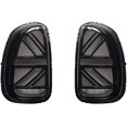 thumbnail image 2 of Pair Car Taillights Assembly , Compatible With BMW Mini Cooper Countryman R60 2011-2016 Union Jack Rear Brake Dynamic Turn Signal Lights(2pcs red), 2 of 7