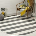 thumbnail image 2 of Safavieh Montauk Grey Contemporary Rug - Round 6', 2 of 4
