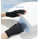 thumbnail image 4 of 2 pares de guantes negros para mejorar las uñas, luz de fototerapia, protección UV y gel de protección solar. oso de fresa Electrónica, 4 of 5