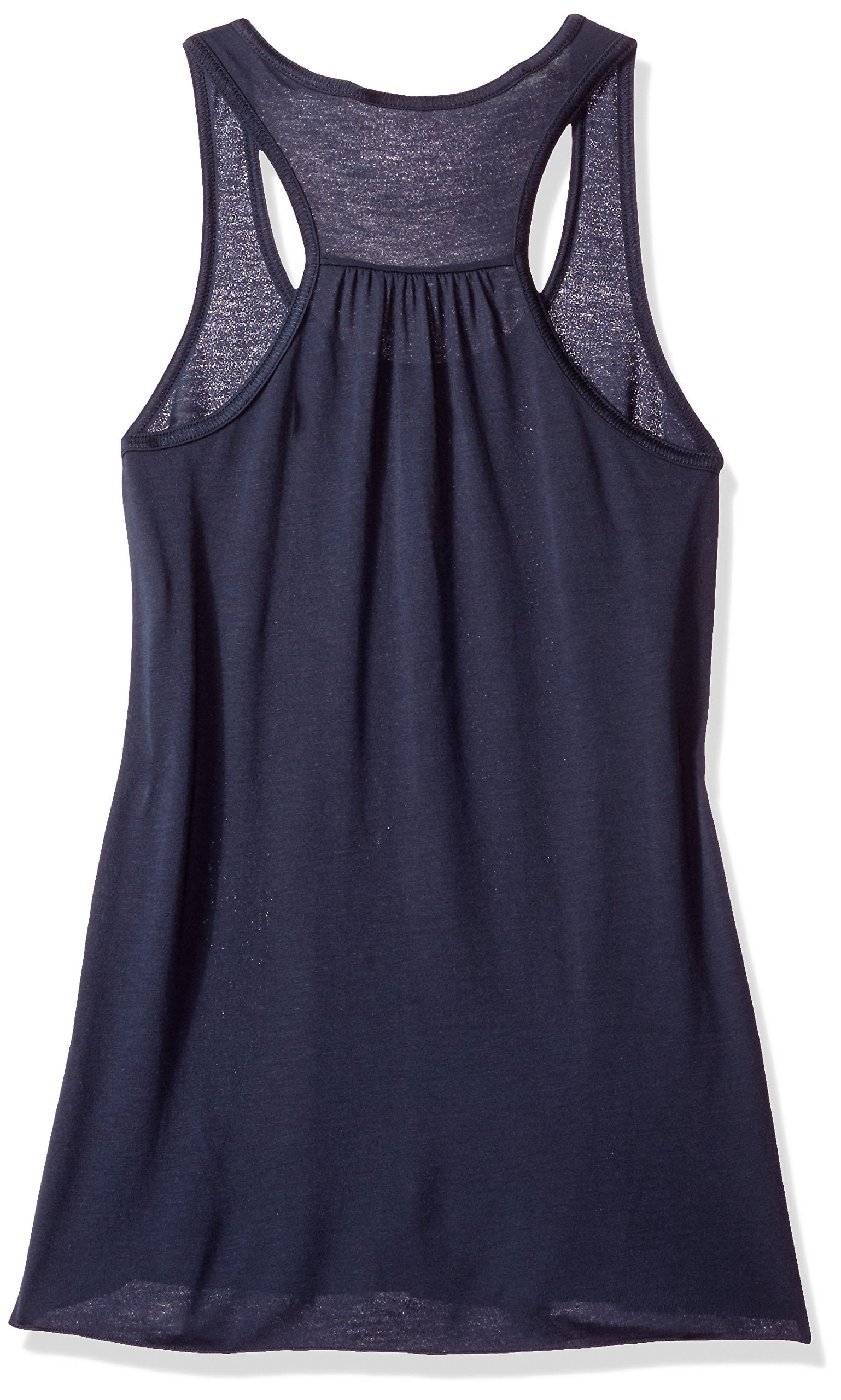 Women's US Skull Printed Flowy Racerback Tank Top