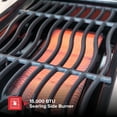 thumbnail image 5 of Nexgrill 4-Burner Natural Gas Grill with Side Burner and Griddle Insert, 627 SQ In Total Cooking Space, 59,000 BTUs Output, BBQ Grill Perfect for Outdoor Gatherings - 730-0958HE, 5 of 11