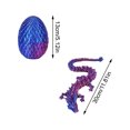 thumbnail image 2 of 4Pcs Glow in the dark 3D Printed Dragon Eggs with Articulated Mystery Animals and Crystal Dragon Set for Nighttime Decor and Easter Basket Stuffers, 2 of 3