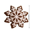 thumbnail image 2 of Wizlet Snowflake Pillow Plush Christmas Cushion for Bed and Sofa Winter Ornament B_7.87 in, 2 of 5