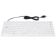 thumbnail image 1 of Teclado de Silicona NikouMX Teclado con cable USB Blanco, 1 of 8