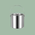 thumbnail image 3 of 304 Stainless Steel Ice Bucket, Double-Walled and Thickened, Insulated Container with Handle and Lid, Bartending Tool. B, 3 of 5