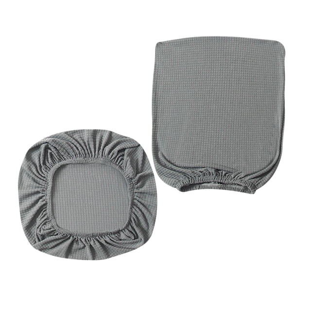 veasfak Office Computer Chair Stretchable Rotating Chair Seat Covers Gray