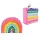 thumbnail image 4 of Pinata for Fiesta Rainbow Pinata Party Decoration Creative Design Candy Holder 2Pcs, 4 of 4