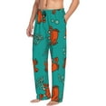thumbnail image 6 of Honiee Colorful Crab for men - a sleek fusion of Straight Pajama Pants, versatile Lounge Pants, and cozy Sleepwear, all rolled into one-X-Large, 6 of 6