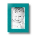 thumbnail image 2 of ArtToFrames 4x6" Aqua Picture Frame, Green Wood Poster Frame, with Regular Glass and 2 (FBPL-4428), 2 of 8