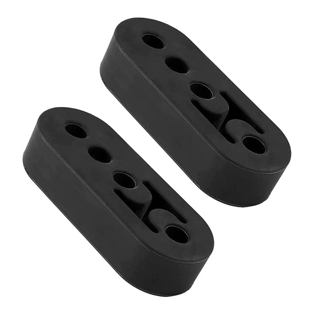 Riwesomey 2 unids/set de escape Exterior Universal para coche, soporte de montaje en tubería de 4 agujeros, percha ajustable en altura, accesorio para Vehículos, repuestos y accesorios Mis Riwesomey VI017178-00B