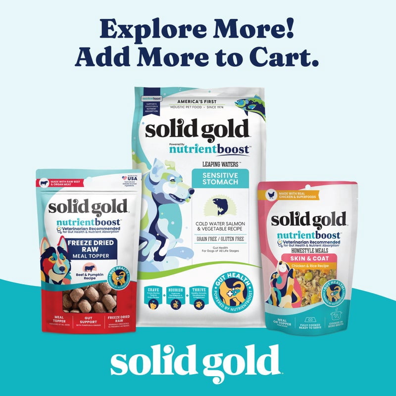 Solid Gold Calming Supplement for Dogs, for Relaxation, Composure & Calmness, 120ct