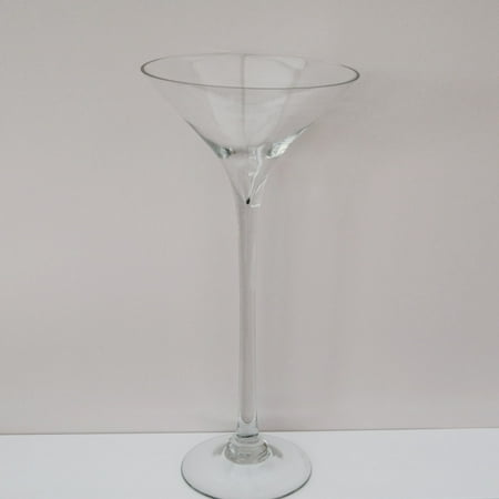 Jumbo Martini Glass Vase Centerpiece 23 Inch Walmart Com