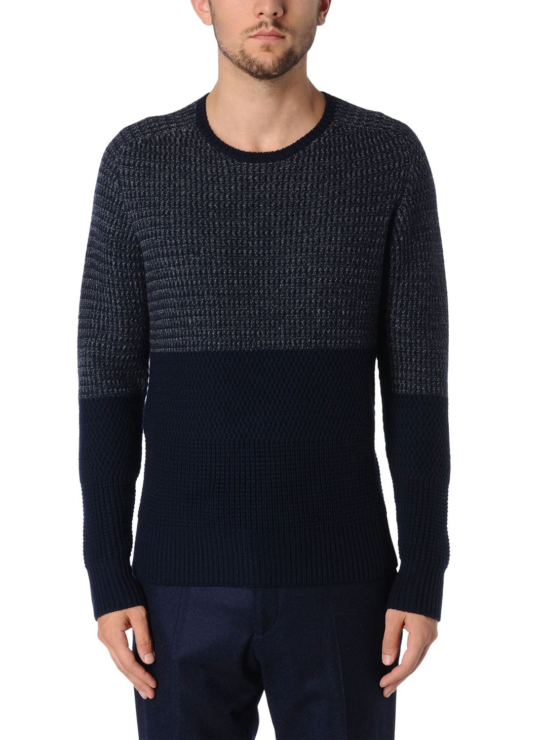 Hardy Amies - Hardy Amies Mens Wool Crewneck Knit Sweater X-Large XL ...