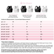 heart&core Larissa Bra, Post-Surgery Bra, Drainage Bulb Strap, White, Q, 3XL, 1 Ct
