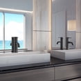 thumbnail image 6 of Lulani Aruba Stainless Steel 1-Handle Single Hole Bathroom Faucet with Drain Assembly - Gun Metal, 6 of 7