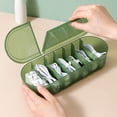 thumbnail image 2 of Home Cable Cord Wire Organizer Space Saving Cable Organizer for Mouse Cords Earphone Cables  Brown, 2 of 6