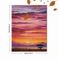 thumbnail image 3 of African Savannah Sunset Canvas Print, Wall Decor for Living Room Bedroom Office Farmhouse Home, 3 of 8