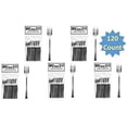 thumbnail image 5 of Silver Plastic Forks - Mini Plastic Forks - (120 Ct) - Perfect for Home Office Picnic Lunch Box Indoor-Outdoor Events - Disposable Forks Mini, 5 of 5