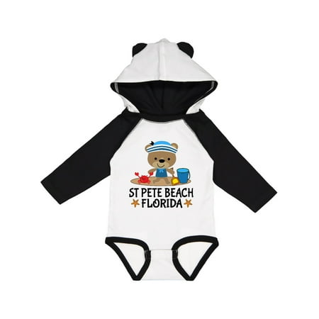 

Inktastic St Pete Beach Florida Gift Baby Boy Long Sleeve Bodysuit