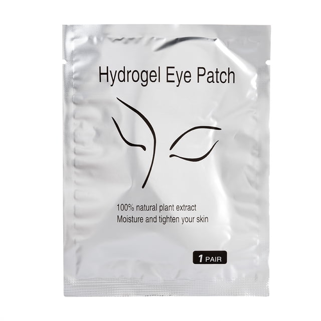 Fyydes Patchs pour Extensions de Cils, Coussinets pour les Yeux en Gel pour Resserrer la Peau et Éliminer les Rides