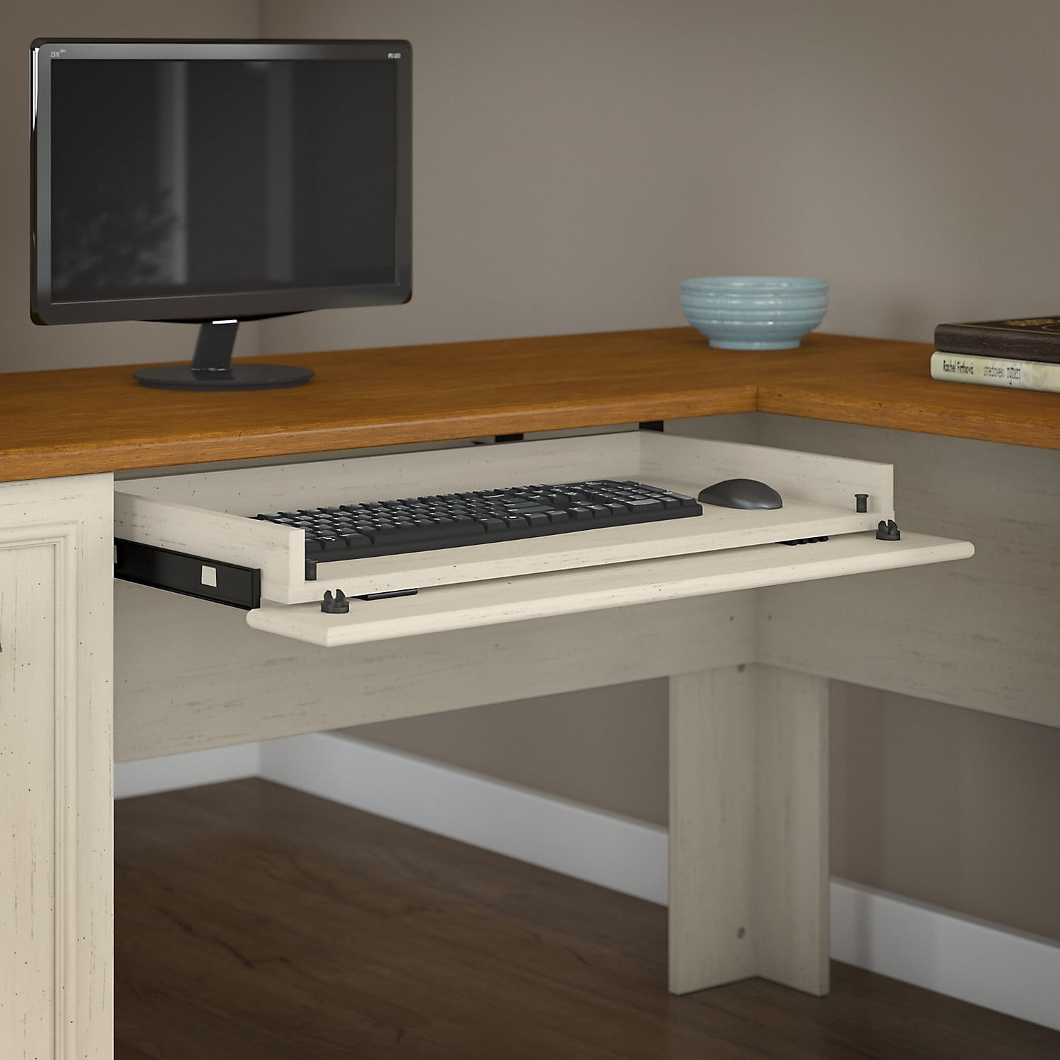 Bush Furniture Fairview Collection L Desk Component 2 Walmart