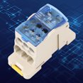 thumbnail image 4 of DIN Rail Power Junction Box AC DC1000V Electrical Terminal Block Connector Distribution Box for Distribution Cabinet, High Voltage Cabinets, 4 of 8