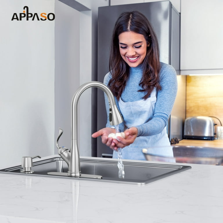 APPASO 3.5 inches Kitchen Sink Drain Strainer Brushed Nickel, Accessories